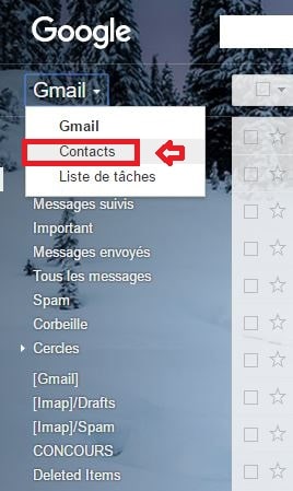 gmail boite mail récupérer