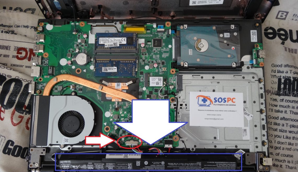 Pile CMOS BIOS CR2032 Pour Ordinateur Portable Asus X52J - Neuf - Garantie 1 An