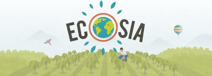Ecosia.org : surfez sur le web tout en permettant la plantation d'arbres