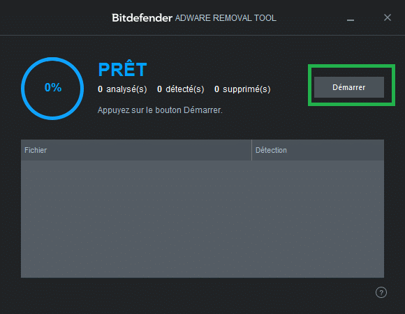 Bitdefender Adware Removal Tool TUTORIEL 3