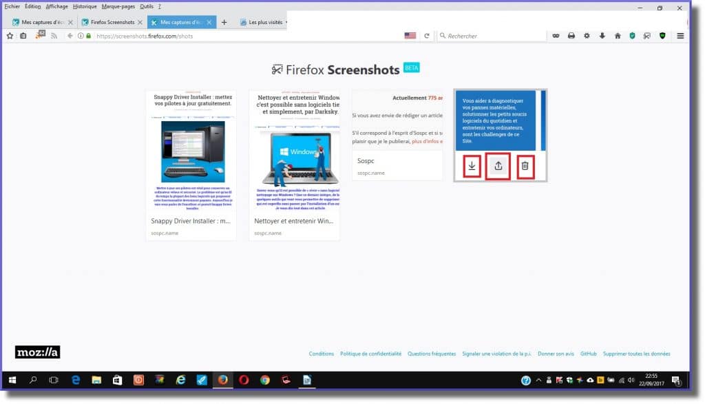 Firefox Screenshots tutoriel 13