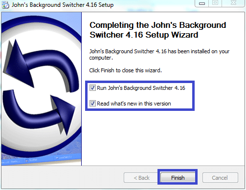 John’s Background Switcher : personnalisez le fond d'écran de votre ordinateur. installation 7