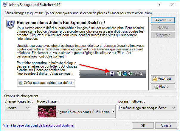 John’s Background Switcher : personnalisez le fond d'écran de votre ordinateur. installation 8