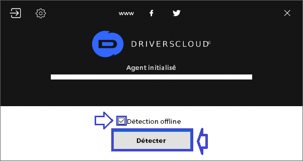 DriversCloud v2 : détection hors ligne 4