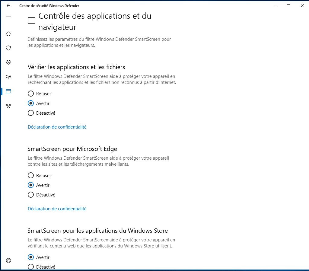 Tout savoir sur Windows 10, partie 2 : le paramétrage contrôle applications