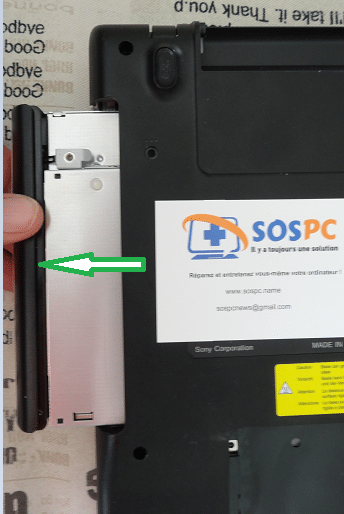 Sony PCG-71212M ouvrir portable sony tutoriel sospc.name 2