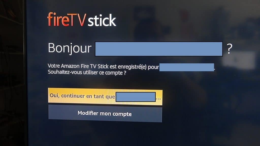  Fire TV Stick d'Amazon tutoriel installation 7