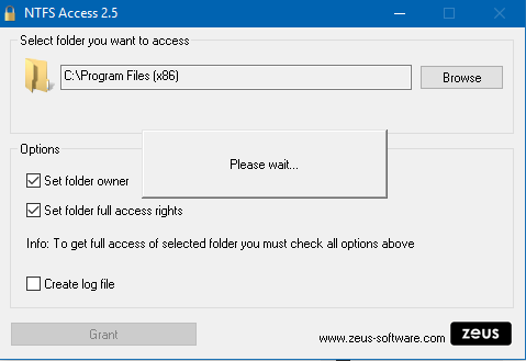 NTFS Access tutoriel 6