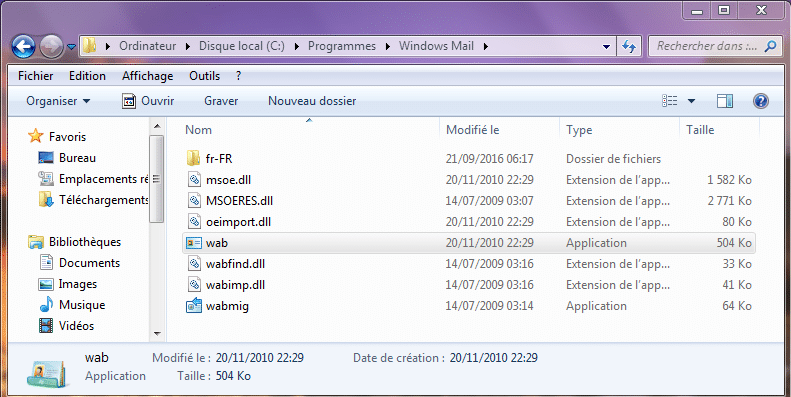 Installer Windows Mail tutoriel complet.