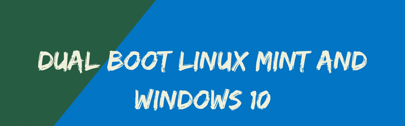 Dual Boot Windows / Linux 
