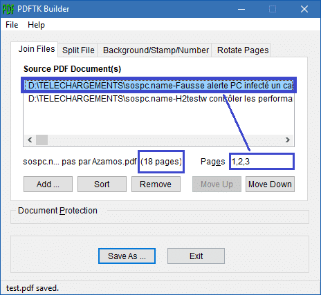 Comment modifier PDF tutoriel pdftkb capture 1