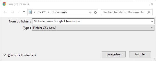 google chrome 66 nouveautés exporter mots de passe format csv