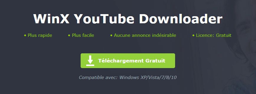 Free WinX YouTube Downloader. télécharger