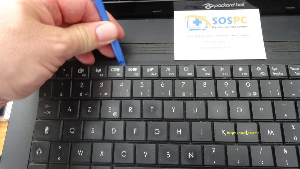 Changement du clavier d'un Ordinateur Portable, tutoriel photo 6