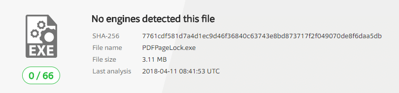 Protégez facilement vos documents Pdf avec Pdf Page Lock.