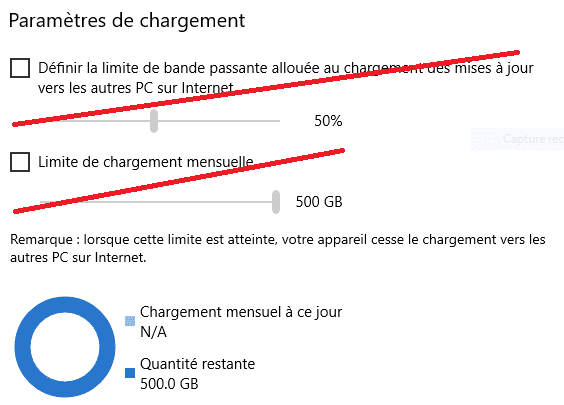 Windows 10 limiter la bande passante 