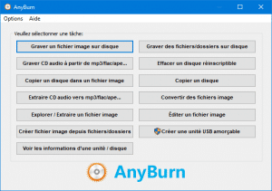 Logiciel en bref : Anyburn, un logiciel de gravure polyvalent à découvrir.