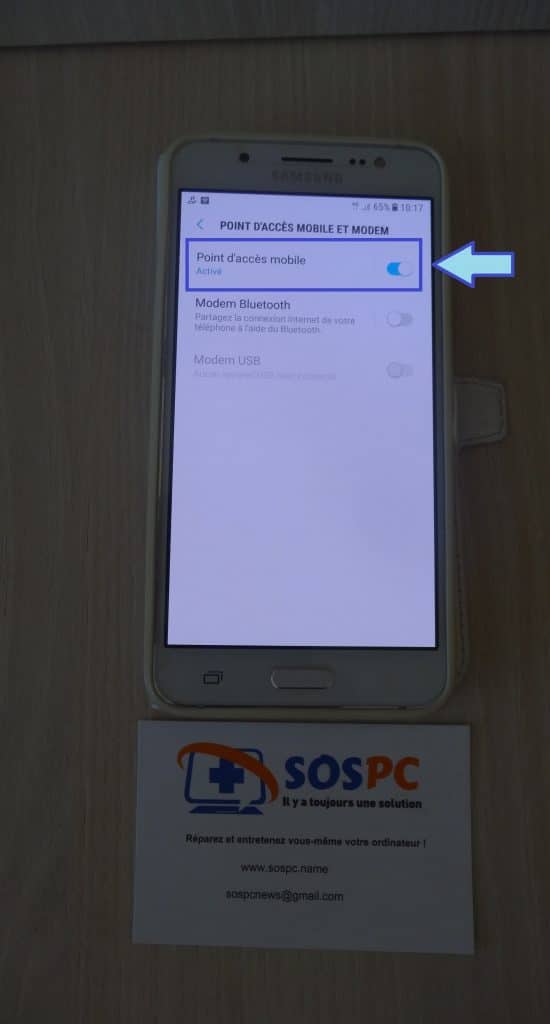 Transformer son téléphone en Box avec Android. Sospc.name.
