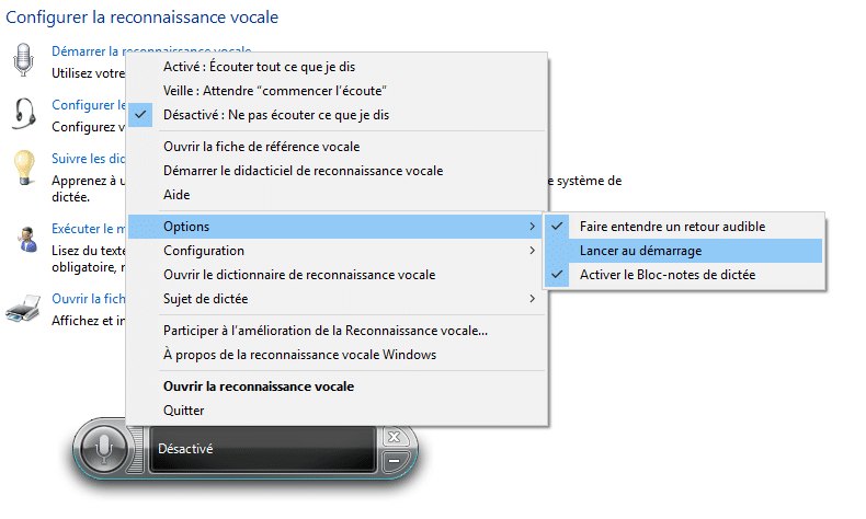 Tutoriel sur la Reconnaissance vocale sous Windows 10.