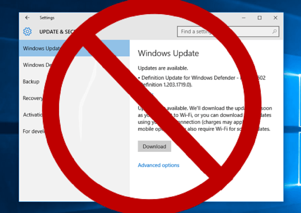 Stop Update Windows 10 : bloquer facilement Windows Update.