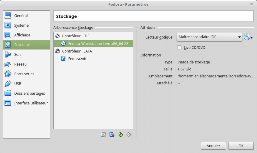 Linux tutoriel installation et utilisation de Fedora capture 11