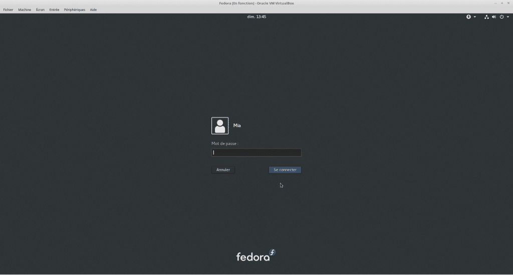 Linux tutoriel installation et utilisation de Fedora sospc.name capture J