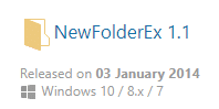 NewFolderEx logo