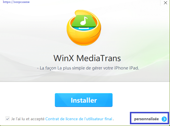 WinX MediaTrans : transférer vos photos, vidéos et musiques tutoriel capture 2