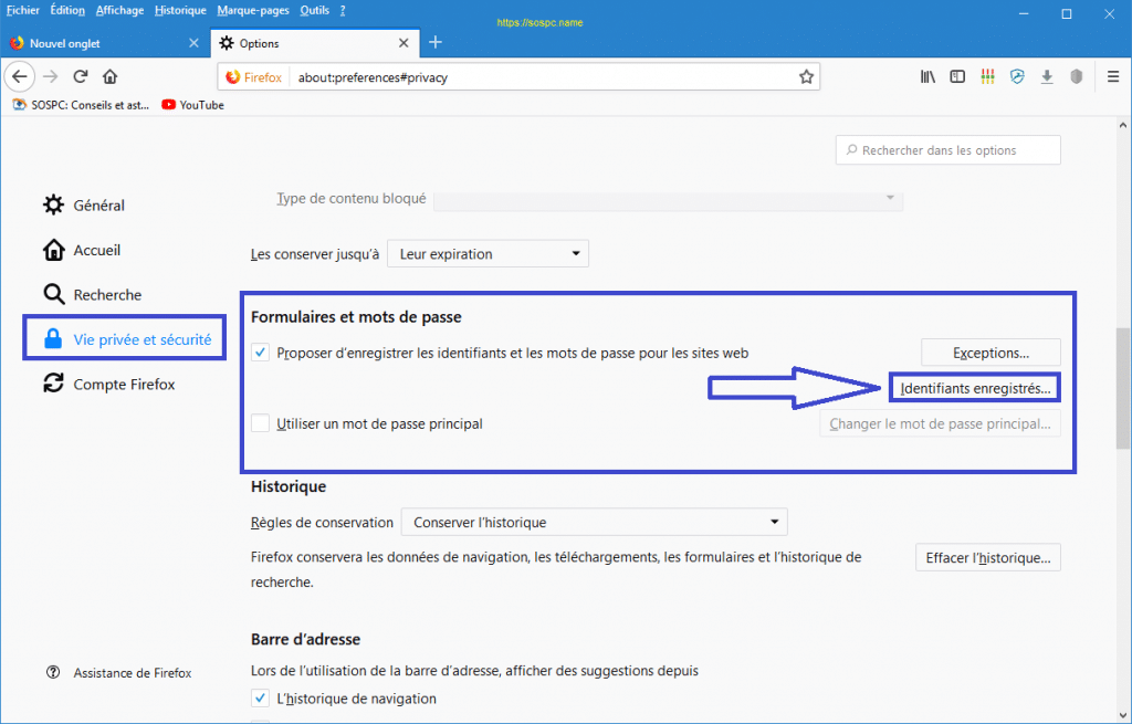 Comment supprimer les mots de passe stockés dans Firefox image 3