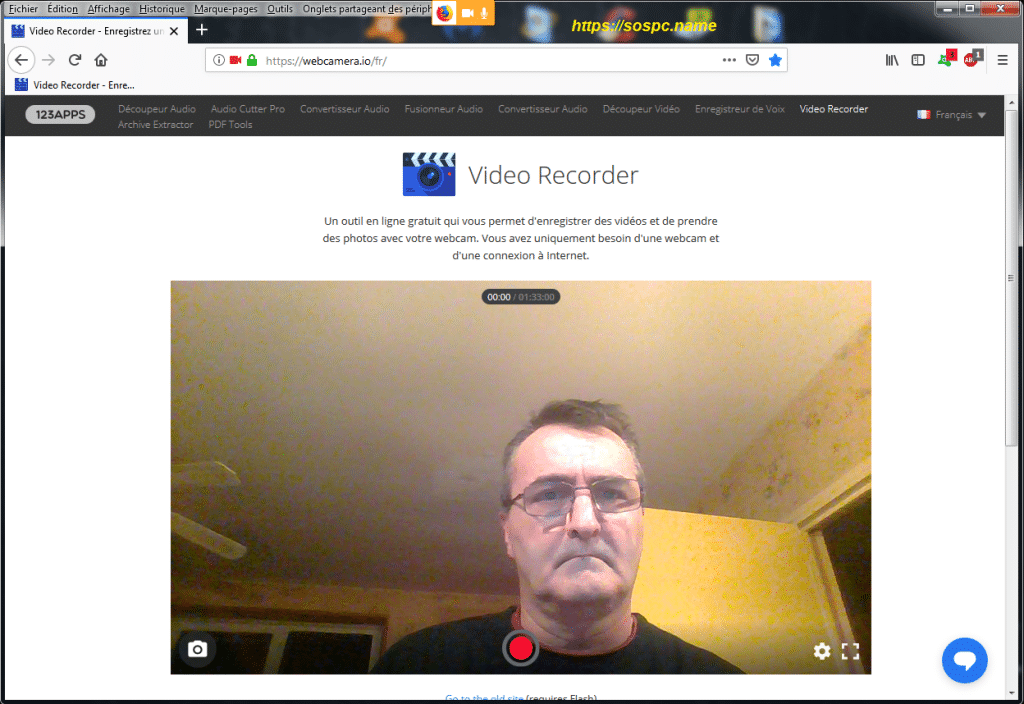 Se filmer avec sa webcam avec Video Recorder, image 2