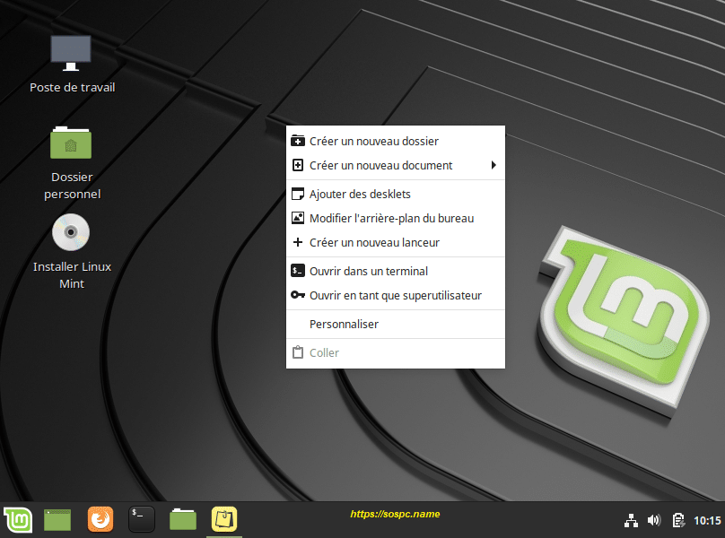L’outil Desklets de Linux Mint image 4