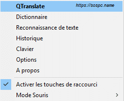 QTranslate une application qui propose 10 traducteurs. Tutoriel sur Sospc.name