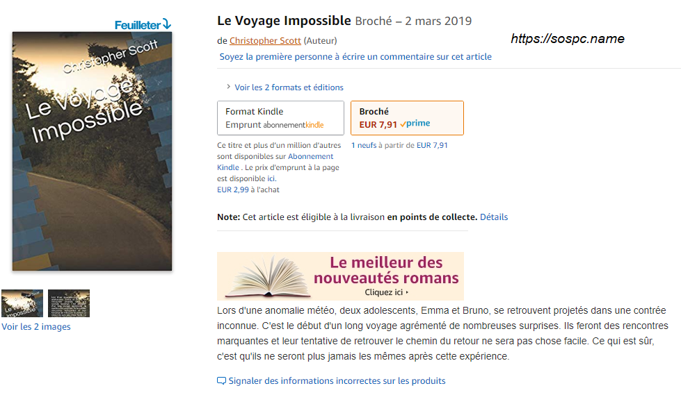 Le Voyage Impossible. Christopher Scott.