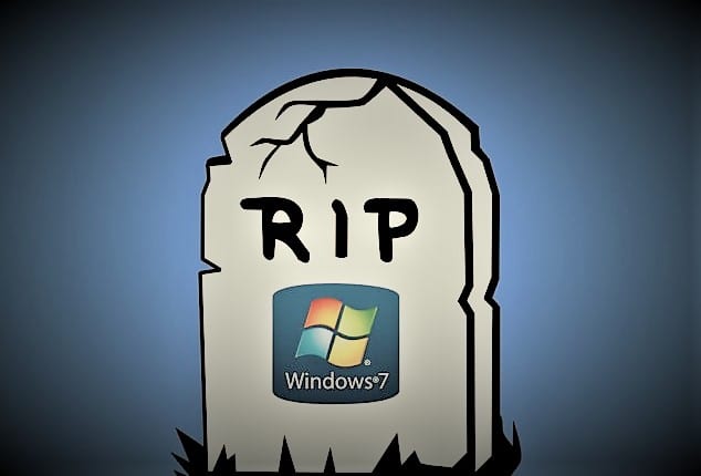 Le support de Windows 7 touche à sa fin après 10 ans, par Azamos.
