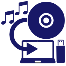 Convertissez vos CD musicaux au format FLAC pour les transporter facilement.