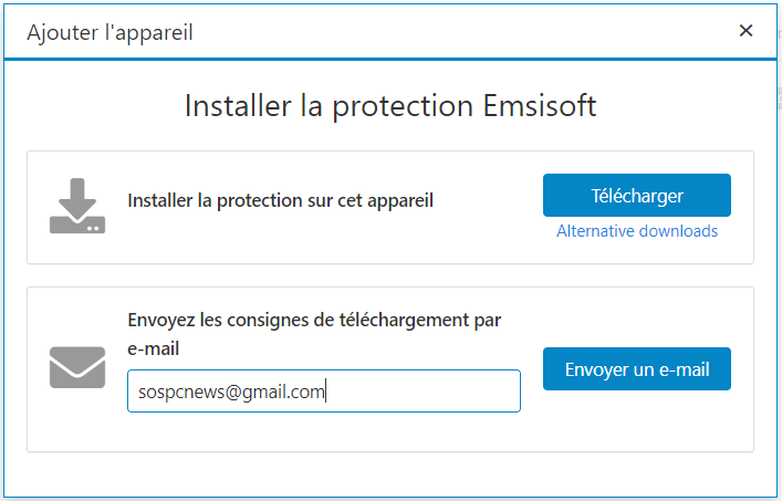 Emsisoft Anti-Malware Home un antivirus qui utilise deux moteurs d'analyse.