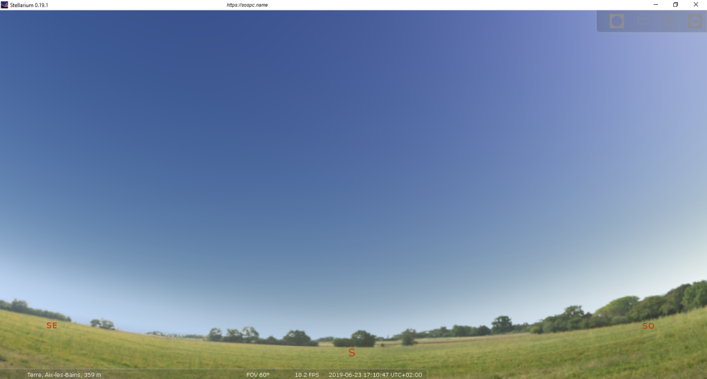 Stellarium tutoriel sur le logiciel Planétarium gratuit qui affiche un ciel réaliste 