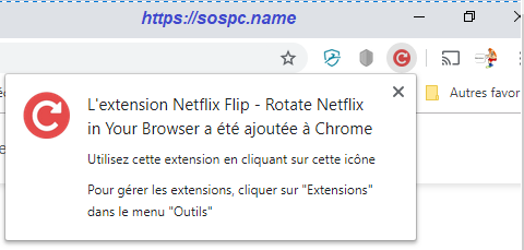 Netflix Flip : l'extension 