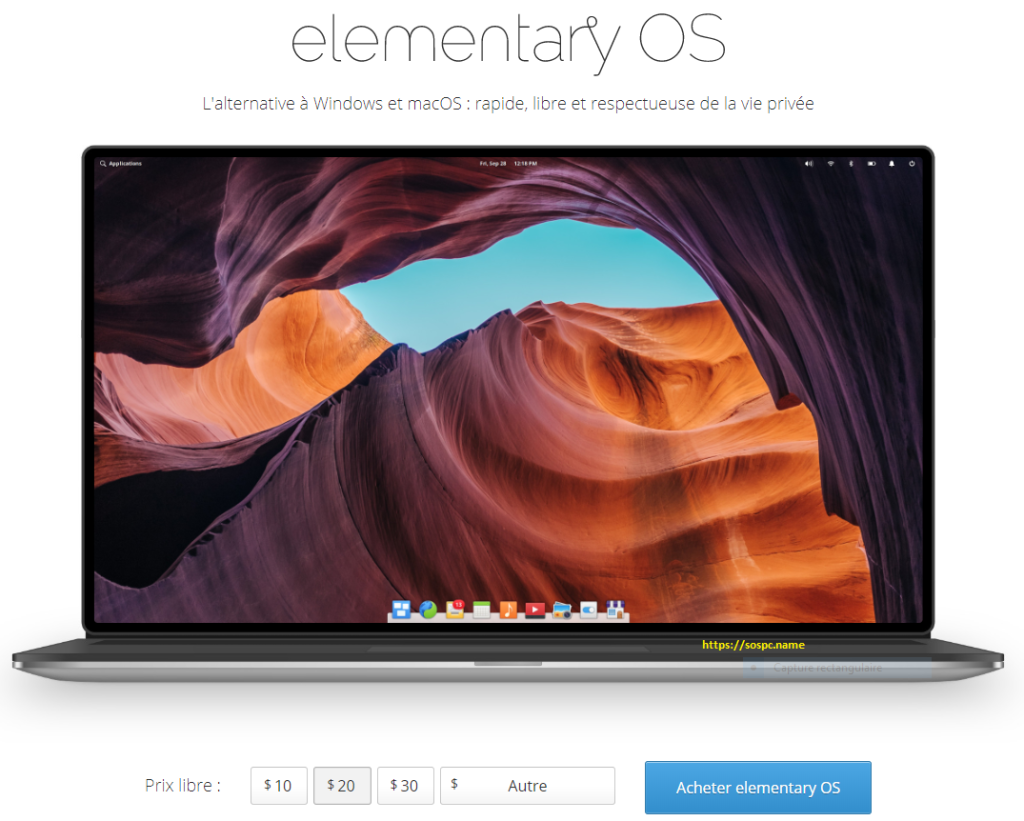 Elementary OS, une distribution Linux qui ressemble à Mac OSX.