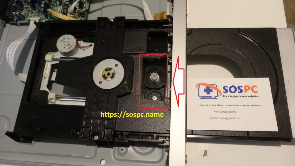 Le tiroir de mon lecteur DVD ne s'ouvre plus : diagnostic et réparation.