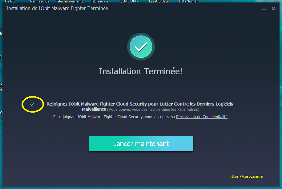 Tutoriel Malware Fighter Pro