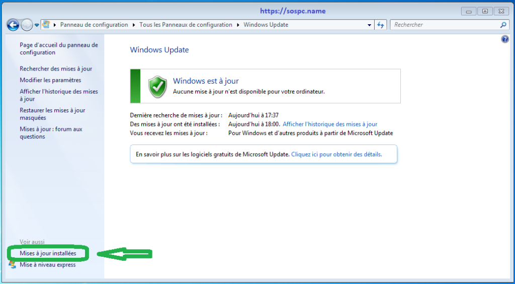 Obtenir les mises à jour pour Windows 7 après le 14 janvier 2020 la solution