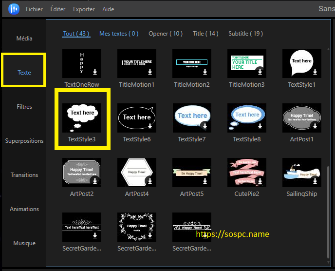 EaseUS Video Editor logiciel de montage