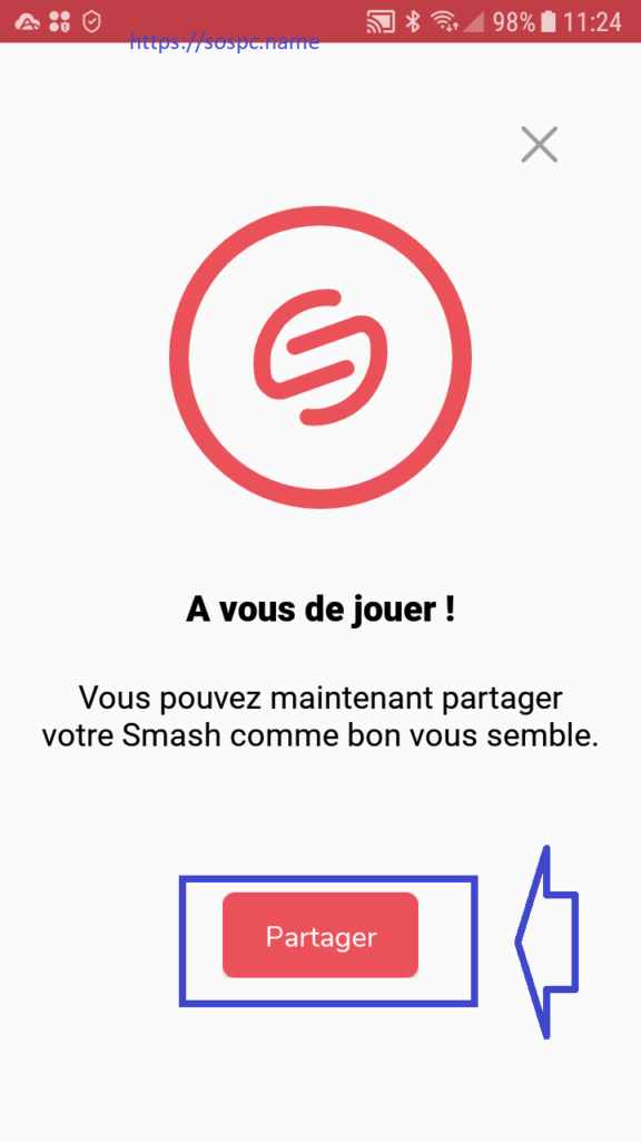 Smash lance ses apps Android et iOS