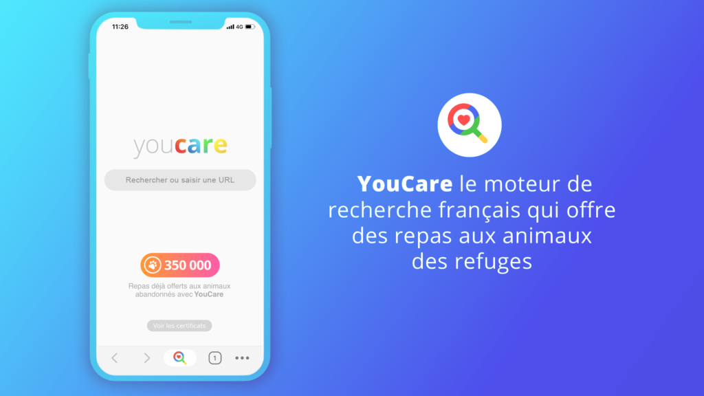 YouCare, le moteur de recherche caritatif