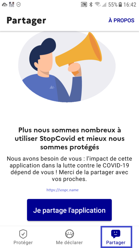 installer StopCovid France