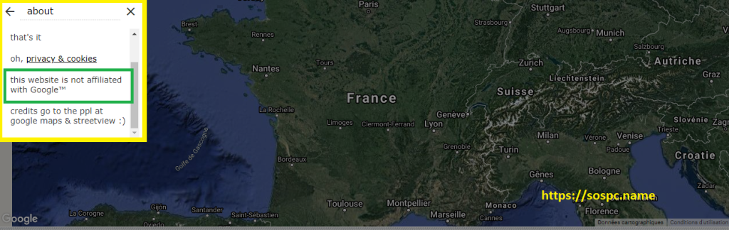 ShowMyStreet : une version simplifiée mais plus rapide que Google Maps