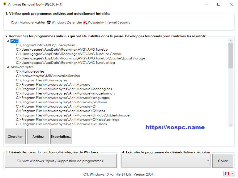Antivirus Removal Tool 2023.06 (v.1) for mac download