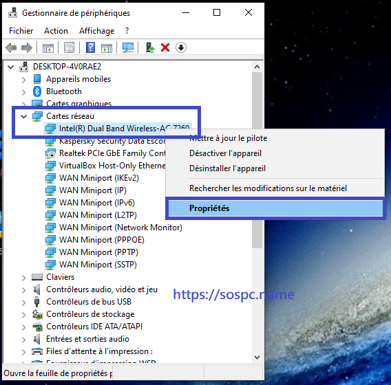 Windows 7-8- 10 trouver périphérique qui sort de veille l'ordinateur