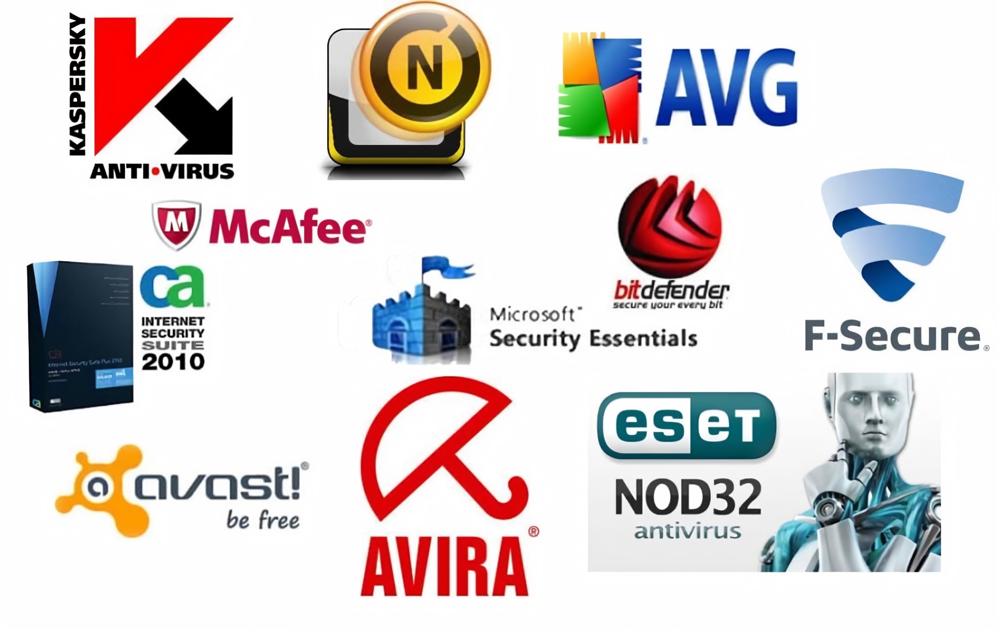 Какие самые хорошие бесплатные антивирусы. Антивирусные программы. Антивирус картинки. Логотипы антивирусных программ. Лучшие антивирусные программы.